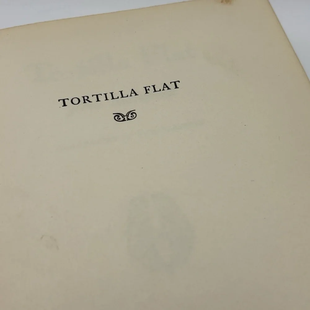 John‎ Steinbeck Books 3 The Long Valley Tortilla Flat In Dubious Battle Collier